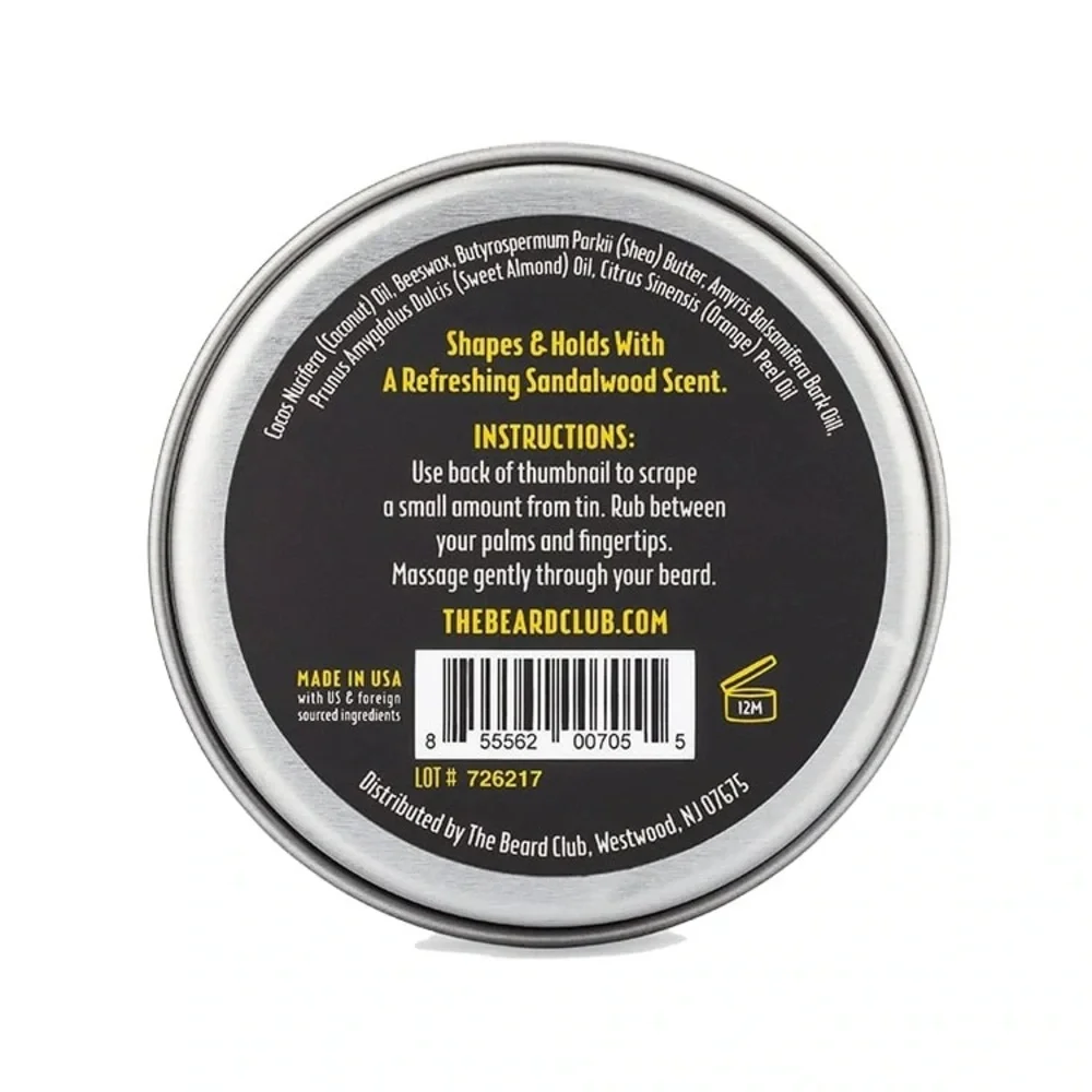 NEW The Beard Club Beard Nourishing & Softening Set